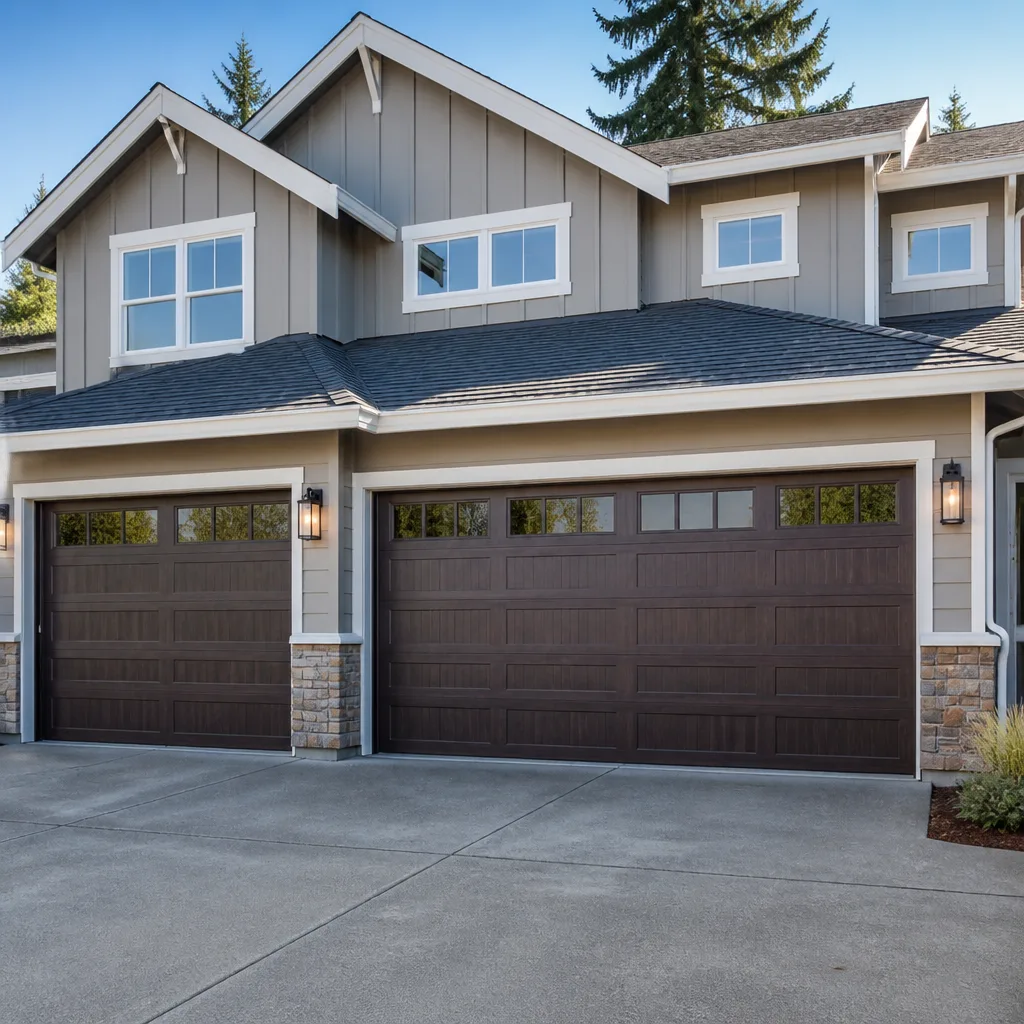 Impact garage doors
